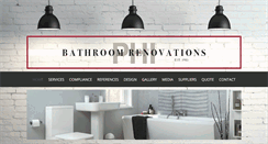 Desktop Screenshot of bathroomrenovations.co.za