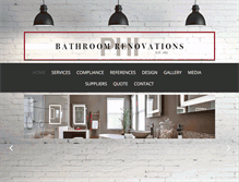Tablet Screenshot of bathroomrenovations.co.za